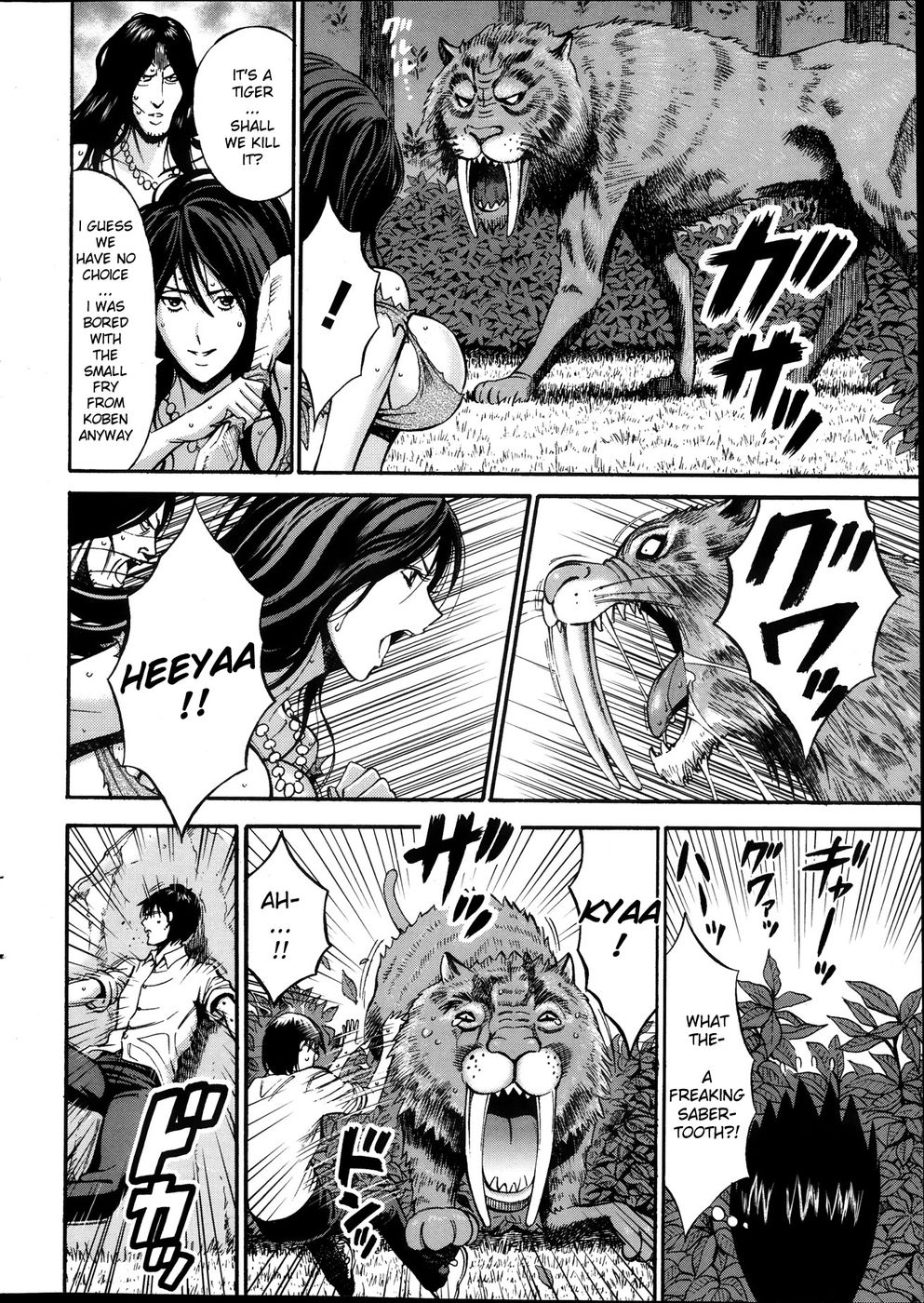 Hentai Manga Comic-The Otaku in 10,000 B.C.-Chapter 1-7